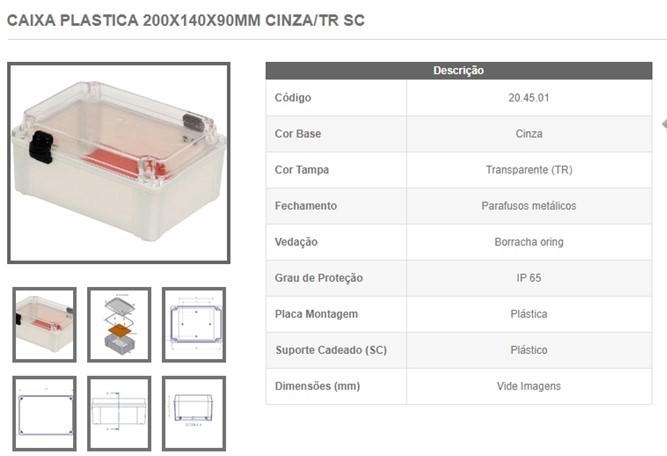 CAIXA IP65 RENGLAN 204501